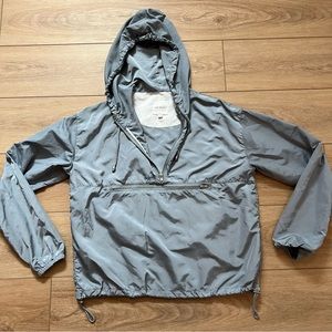 Slate Blue Windbreaker Jacket